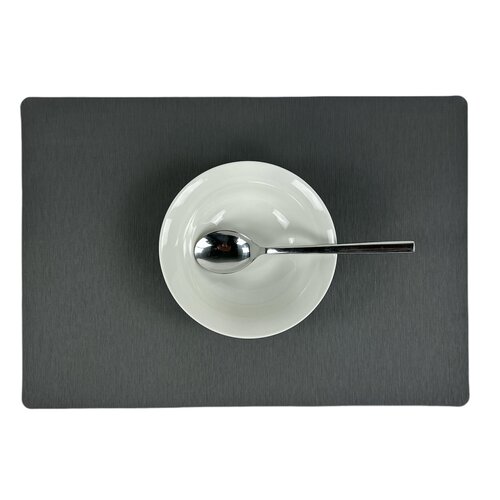 Placemats Marfil Polyline Antraciet MINIMALE BESTELEENHEID 12 STUKS