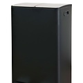 Waste bin Tom 60litre (2x30litre) waste separation 2 compartments black