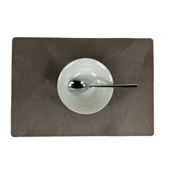 Sets de table Damasco Polyline Taupe