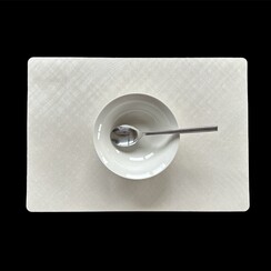 Sets de table Damasco Polyline White