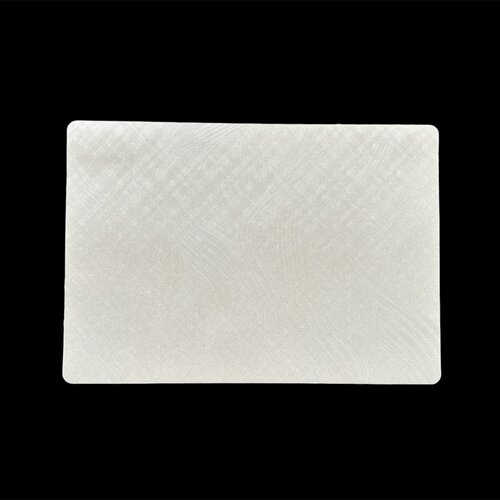Placemats Damasco Polyline Wit MINIMALE BESTELEENHEID 12 STUKS