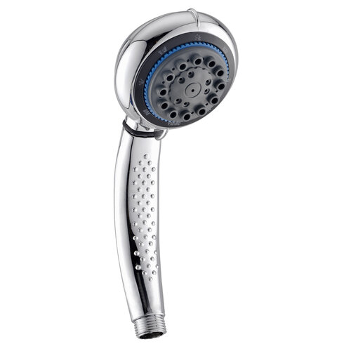 Pommeau de douche - Douchette à main avec 8 fonctions économe en eau chrome par 6 pièces