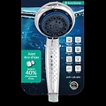 Pommeau de douche - Douchette à main avec 8 fonctions économe en eau chrome par 6 pièces