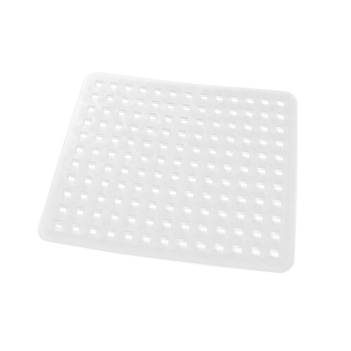 Wicotex Tapis d'évier Lavello Quadro Transparent 28x31.5cm