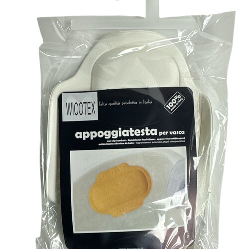 Anti-Rutsch-Kopfstütze weiß