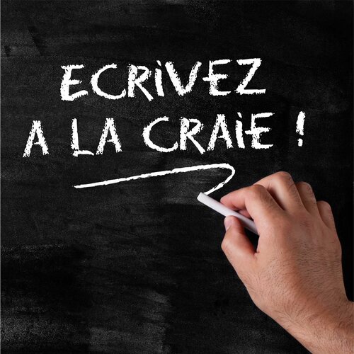 Adhesive film-Plastic Black School board MINIMUM ORDER 6 pieces