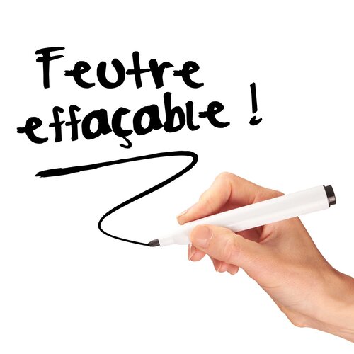 Plakfolie-Plakplastic Schoolbord Wit MINIMALE BESTELEENHEID 6 STUKS