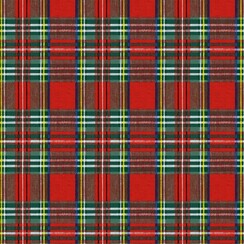 Toile cirée 5073-01 Scots check Red Green