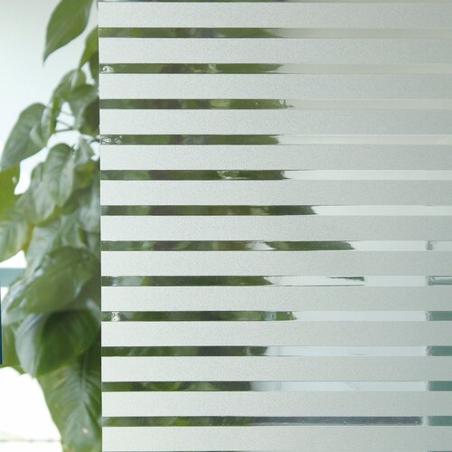 Film pour fenêtre statique-anti-voyant Rayures 45cm x 2 mètres