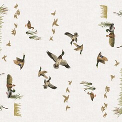 Wachstuch 4070-01 Enten Dekor
