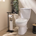 Toilettenpapierhalter Filano aus Metall, schwarz, bestellbar in 6er-Packungen