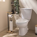 Porte-rouleau de toilette Filano Metal plus Bamboo Black
