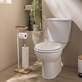 Porte-rouleau de toilette Filano Metal plus Bamboo White