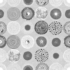 Beschichtetes Tischtextil Oniric grau Econova