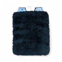 Bidetmatte Bergen Schwarz 50x60cm