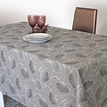 Beschichtetes Tischtextil Vega Grau