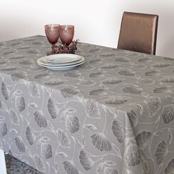 Gecoat Tafeltextiel Vega Grijs