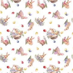 Coated Table Textiles Easter Bunny