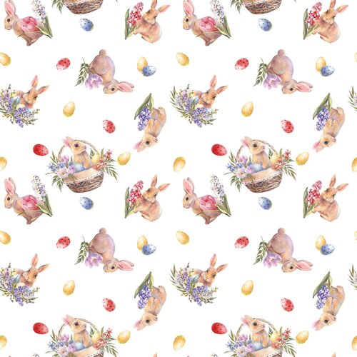 Coated Table Textiles Easter Bunny