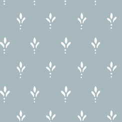 Tissu de table enduit Lunel Aqua