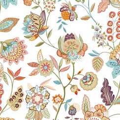 Tissu de table enduit Orvidea Vert