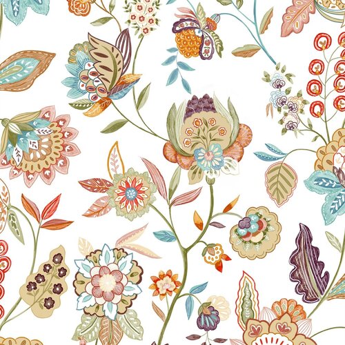 Coated Table Textiles Orvidea Green