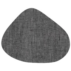 Placemats Zak curved Zwart