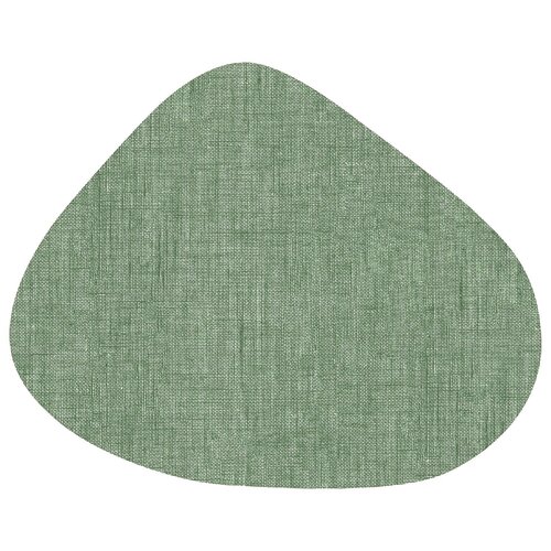 Placemats Zak curved Groen MINIMALE BESTELEENHEID 12 STUKS