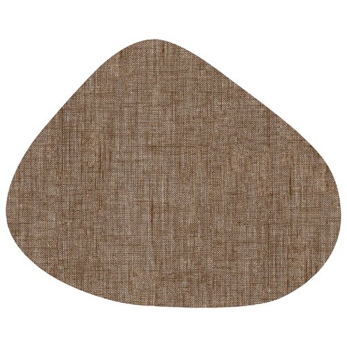 Placemats Zak curved Chocolade MINIMALE BESTELEENHEID 12 STUKS