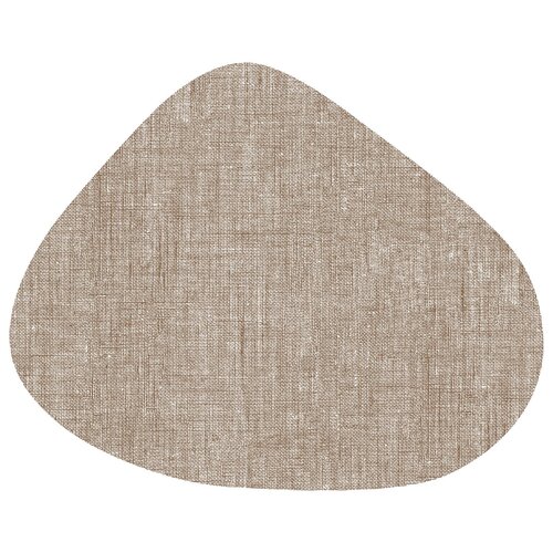 Sets de table Zak incurvés, couleur taupe - QUANTITÉ MINIMALE DE COMMANDE : 12 PIÈCES