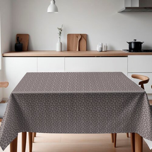 Tablecloth Dots Taupe