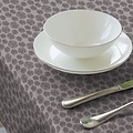 Tischdecke Dots Taupe