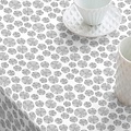 Tafelzeil Dots Zilver
