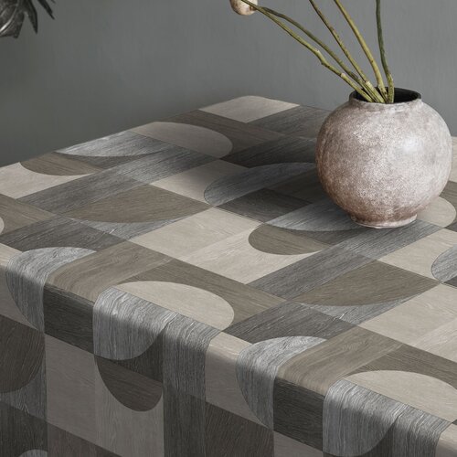 Oilcloth Wood Brown