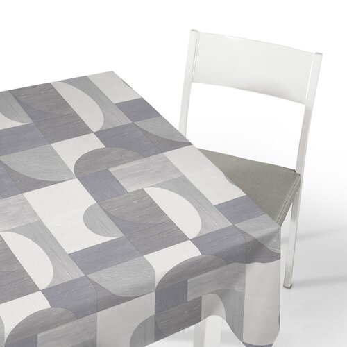 Toile cirée Bois Gris