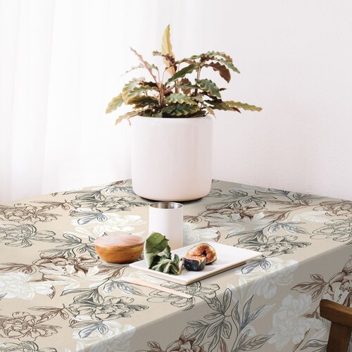 Minerva Beige Tablecloth