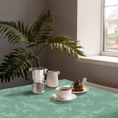 Toile cirée Mesina Vert