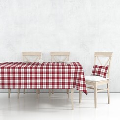 Oilcloth Brent Red