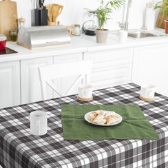 Toile cirée Brent Gris