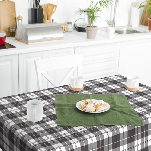 Toile cirée Brent Gris