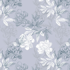 Minerva Grey Tablecloth