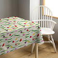 Tischdecke Tulpen Mix Farben