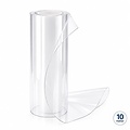 Toile de table transparente, épaisseur 2,0 mm, 100 cm x 10 m