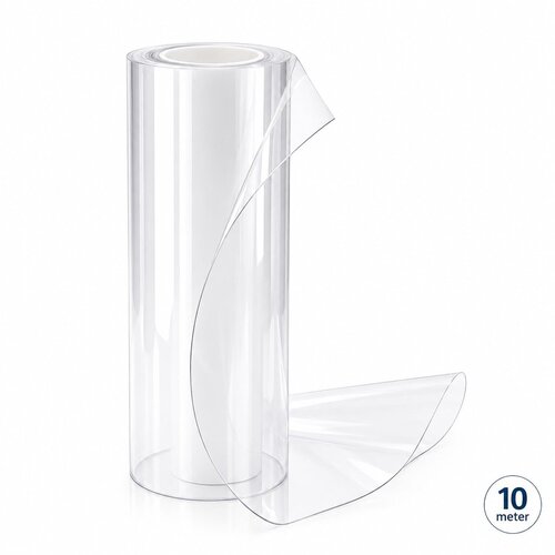 Transparente Tischplane, 2,0 mm dick, 100 cm x 10 m