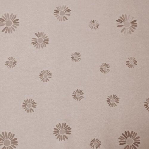 Polyline Hanoi Taupe Table Linen 20-meter roll