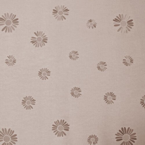 Tischtextil Polyline Hanoi Taupe 20-Meter-Rolle