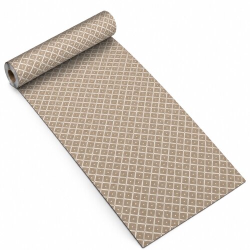 Keukenloper op rol 52cm x 30 meter Martina Beige – Antislip