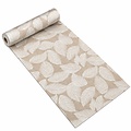 Kitchen runner on a roll 52cm x 30 meters Leaves Beige – Non-slip