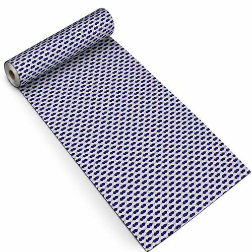 Kitchen Runner on a roll 52cm x 30m Fish Blue – Anti-slip
