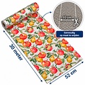 Küchenläufer auf Rolle 52 cm x 30 m Fruit – Rutschfest